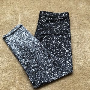 Sequin pattern leggings